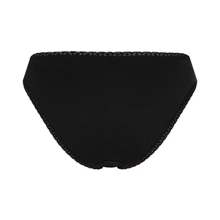 Bio-Baumwoll-Slip mit Spitze – 3er Pack