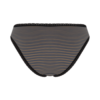 Bio-Baumwoll-Slip mit Spitze – 2er Pack