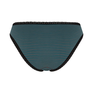 Bio-Baumwoll-Slip mit Spitze – 3er Pack
