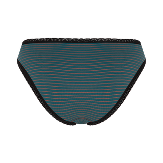 Bio-Baumwoll-Slip mit Spitze