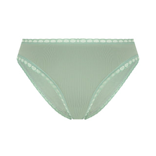 Bio-Baumwoll-Slip mit Spitze – 3er Pack