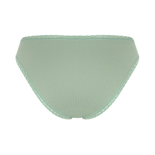 Bio-Baumwoll-Slip mit Spitze – 3er Pack