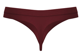 Bio-Baumwoll-String hoher Bund - 2er Pack