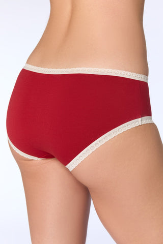 Damen Hipster mit Spitze (2er-Pack)