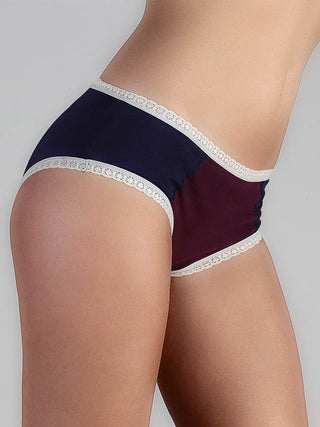 Damen Hipster mit Spitze (2er-Pack)