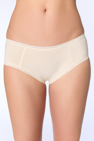 Damen Hipster mit Spitze (4er Pack)