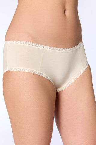 Damen Hipster mit Spitze (4er Pack)