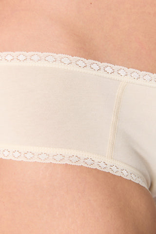 Damen Hipster mit Spitze (4er Pack)