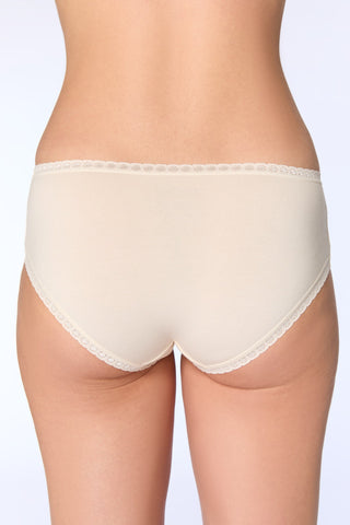 Damen Hipster mit Spitze (4er Pack)
