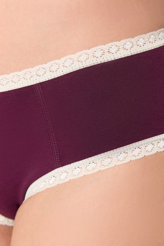 Damen Hipster mit Spitze (4er Pack)