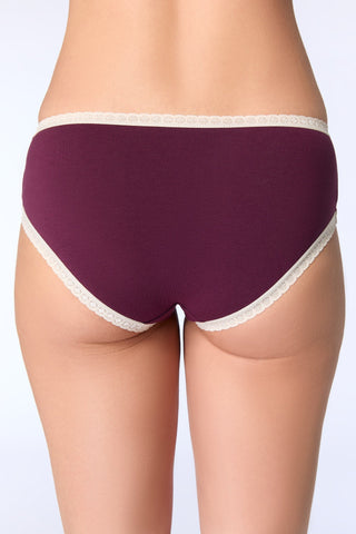 Damen Hipster mit Spitze (4er Pack)