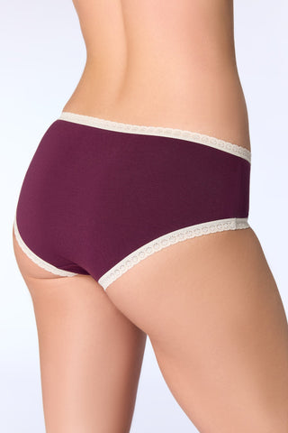 Damen Hipster mit Spitze (4er Pack)
