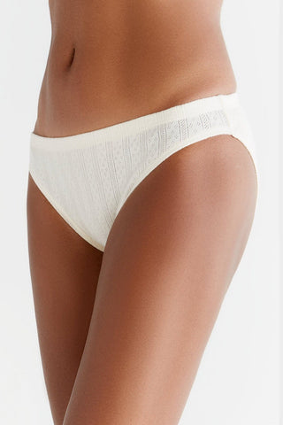 Bio-Baumwoll-Slip Jacquard