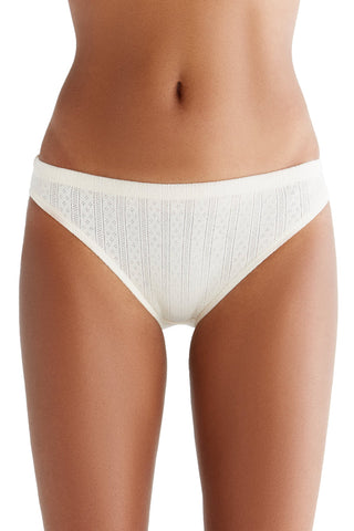 Bio-Baumwoll-Slip Jacquard