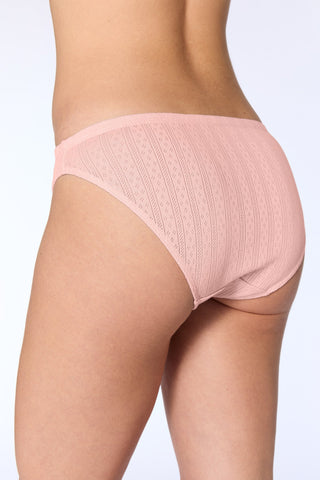 Bio-Baumwoll-Slip Jacquard