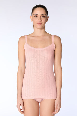 Bio-Baumwoll-Top Jacquard