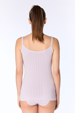 Bio-Baumwoll-Top Jacquard