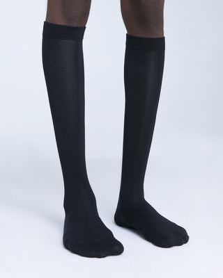 Bio-Baumwoll-Kniestrümpfe Unisex - 6er Pack