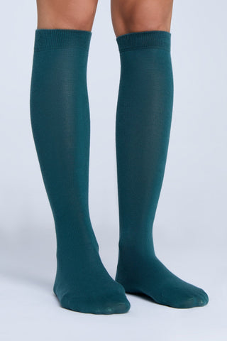 Bio-Baumwoll-Kniestrümpfe Unisex – 2er Pack