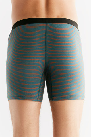 Bio-Baumwoll-Herren Boxershorts mit Eingriff - 3er Pack