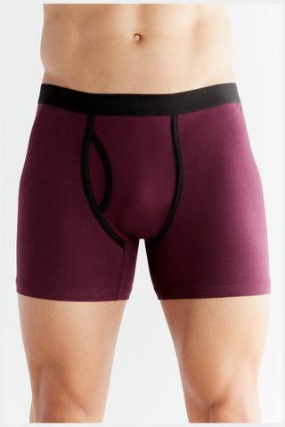 Bio-Baumwoll-Herren Boxershorts mit Eingriff