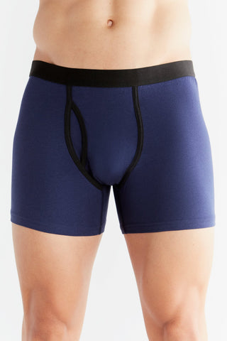 Bio-Baumwoll-Herren Boxershorts mit Eingriff