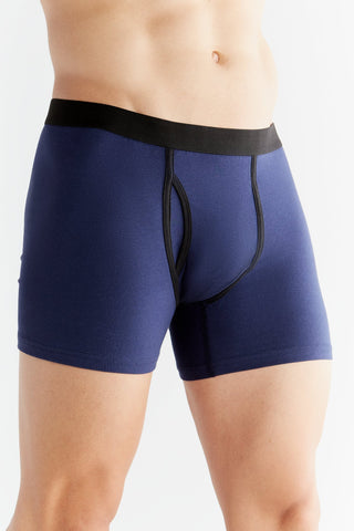 Bio-Baumwoll-Herren Boxershorts mit Eingriff