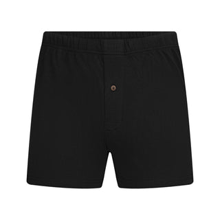 Bio-Baumwoll-Boxershorts mit Holzknopf - 3er Pack