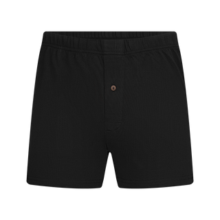 Bio-Baumwoll-Boxershorts mit Holzknopf - 7er Pack