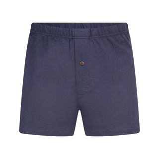 Bio-Baumwoll-Boxershorts mit Holzknopf - 3er Pack