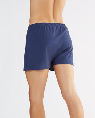 Bio-Baumwoll-Boxershorts mit Holzknopf - 3er Pack