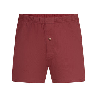 Bio-Baumwoll-Boxershorts mit Holzknopf - 3er Pack