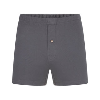 Bio-Baumwoll-Boxershorts mit Holzknopf - 3er Pack