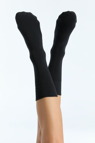 Bio-Baumwoll-Socken mit längerem Bündchen - 4er Pack
