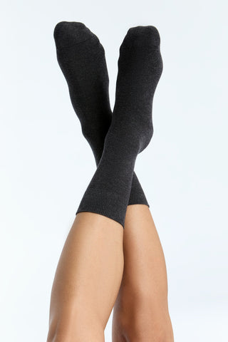 Bio-Baumwoll-Socken mit längerem Bündchen - 4er Pack