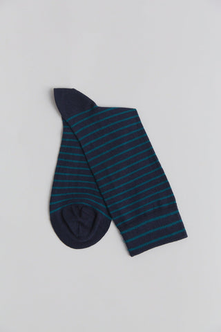 Bio-Baumwoll-Socken mit längerem Bündchen - 4er Pack