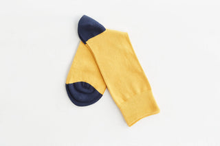 Bio-Baumwoll-Socken mit längerem Bündchen