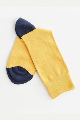 Bio-Baumwoll-Socken mit längerem Bündchen - 6er Pack