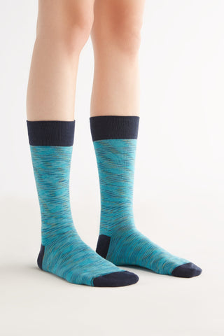 Bio-Baumwoll-Socken mit längerem Bündchen