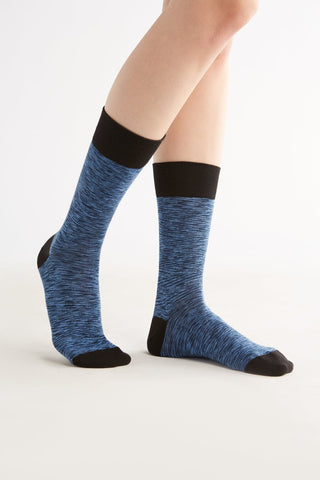 Bio-Baumwoll-Socken mit längerem Bündchen