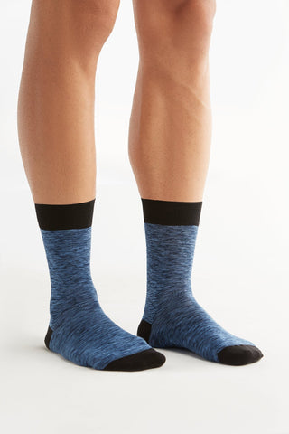 Bio-Baumwoll-Socken mit längerem Bündchen - 6er Pack