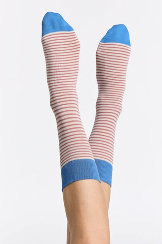 Bio-Baumwoll-Socken mit längerem Bündchen - 2er Pack
