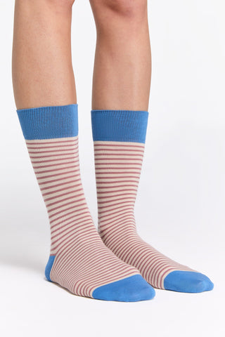 Bio-Baumwoll-Socken mit längerem Bündchen - 4er Pack