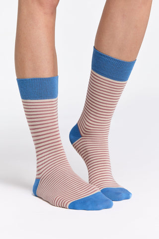 Bio-Baumwoll-Socken mit längerem Bündchen - 4er Pack