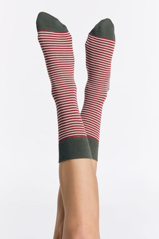 Bio-Baumwoll-Socken mit längerem Bündchen - 4er Pack