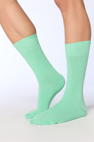 Bio-Baumwoll-Socken mit längerem Bündchen