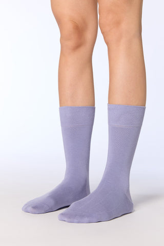 Bio-Baumwoll-Socken mit längerem Bündchen - 6er Pack