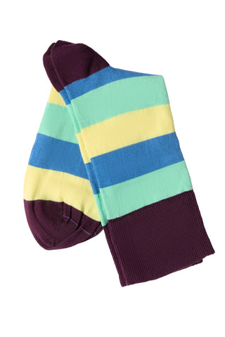 Bio-Baumwoll-Socken mit längerem Bündchen - 6er Pack