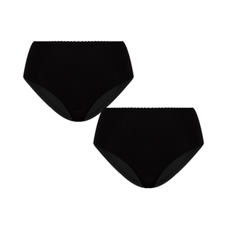 Bio-Baumwoll-Hipster mit Spitze - 2er Pack