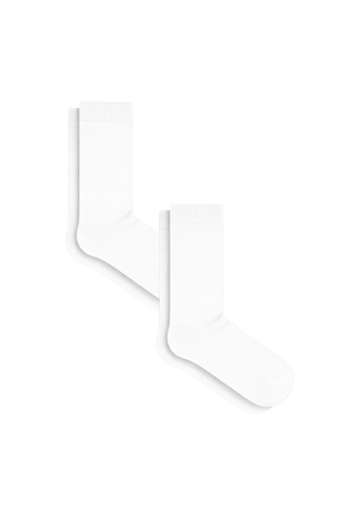 Bio-Baumwoll-Socken Unisex – 2er Pack